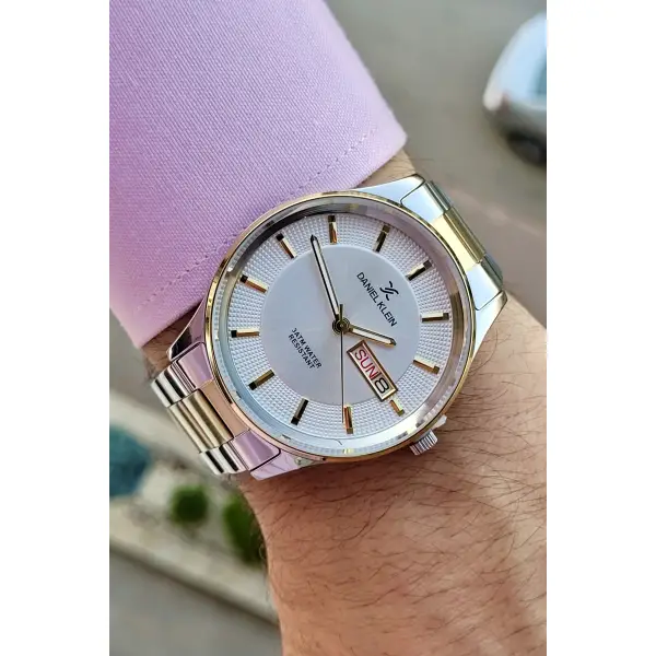 Daniel Klein DKISTE678 Çelik Kordon 2 Yıl Garantili Takvimli Erkek Kol Saati