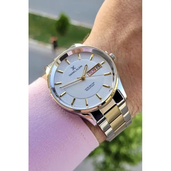 Daniel Klein DKISTE678 Çelik Kordon 2 Yıl Garantili Takvimli Erkek Kol Saati