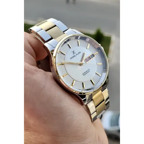 Daniel Klein DKISTE678 Çelik Kordon 2 Yıl Garantili Takvimli Erkek Kol Saati