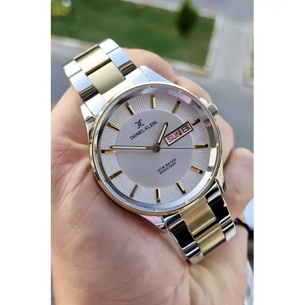 Daniel Klein DKISTE678 Çelik Kordon 2 Yıl Garantili Takvimli Erkek Kol Saati