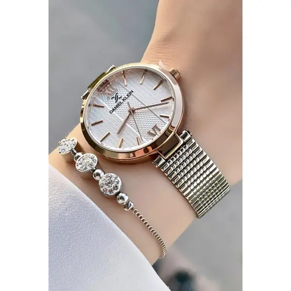 Daniel Klein DKISTE683 Kadın Kol Saati Ve Hediye Bileklik