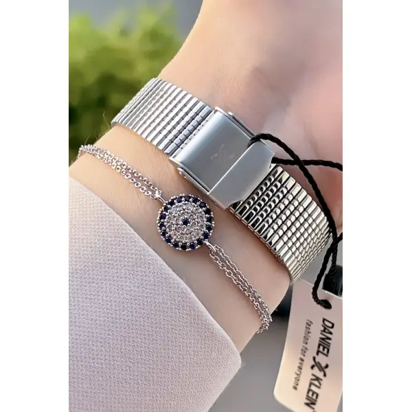 Kadın Kol Saati Ve Hediye Bileklik