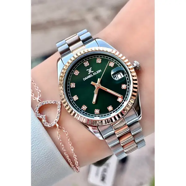 Marka Takvimli Bayan Kol Saati Bileklik Hediyeli