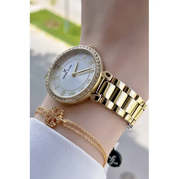 Modern Kadın Kol Saati ve Bileklik