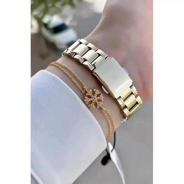 Modern Kadın Kol Saati ve Bileklik