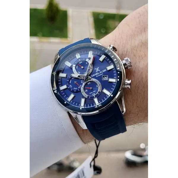 Daniel Klein DKISTE135 Lacivert Renk iç Göstergeleri Aktif Fonksiyonlu 2 Yıl Garantili Erkek Kol Saati
