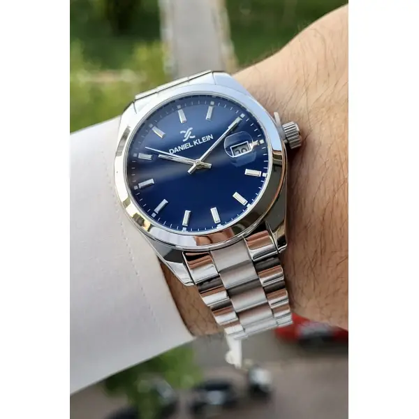 Daniel Klein DKISTE210 Lacivert Renk Takvimli Erkek Kol Saati