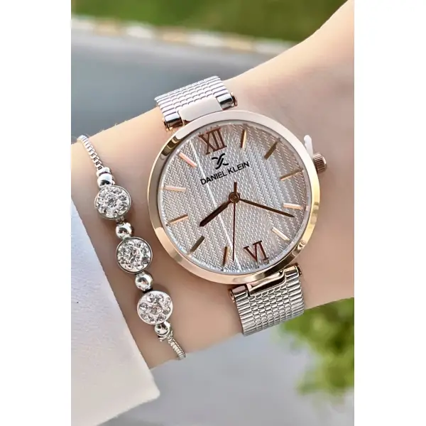 Daniel Klein DKISTE683 Kadın Kol Saati Ve Hediye Bileklik