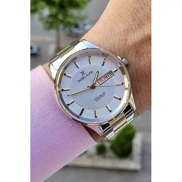 Daniel Klein DKISTE678 Çelik Kordon 2 Yıl Garantili Takvimli Erkek Kol Saati