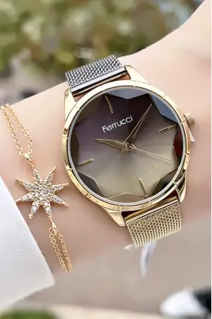 Hasır Kordon Kadın Kol Saati Ve Bileklik