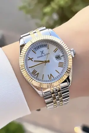 Daniel Klein DKISTE907 Takvim ve Gün Fonksiyonlu Kadın Kol Saati
