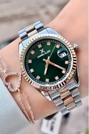 Marka Takvimli Bayan Kol Saati Bileklik Hediyeli