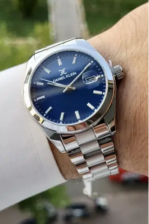 Daniel Klein DKISTE210 Lacivert Renk Takvimli Erkek Kol Saati