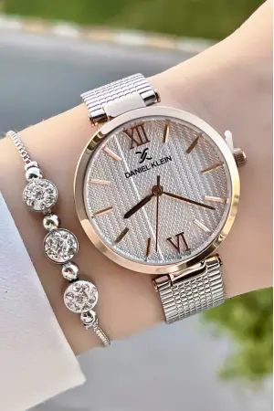 Daniel Klein DKISTE683 Kadın Kol Saati Ve Hediye Bileklik