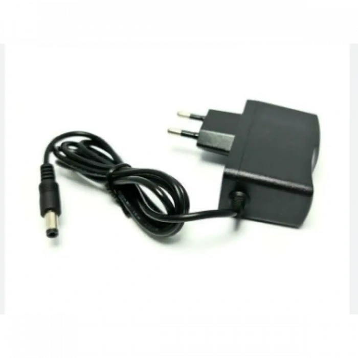 12 Volt 1 Amper Priz Tipi Plastik Kasa Adaptör