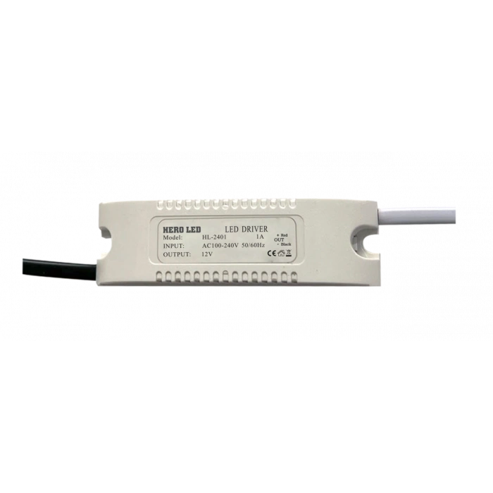 12 Volt 1 Amper Şerit Led Driver Tipi Plastik Kasa Trafo