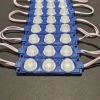 12V 3W 3’lü Lensli Modül LED – Araç Dekoratif Aydınlatma (1 ADET) MAVİ