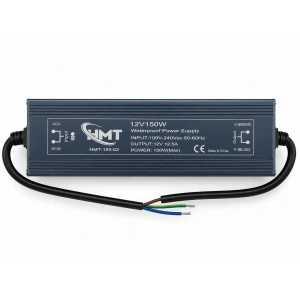 12 Volt 12.5 Amper 150 Watt Dış Mekan Metal Kasa Trafo IP67