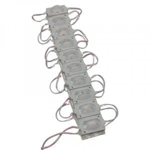 12 Volt 1.2 Watt Dar Açılı Tek Lensli Beyaz Led Modül IP65 10 Adet Modül