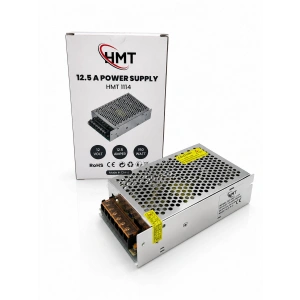 12V 12.5A 150W Metal Kasa Adaptör Güç Kaynağı