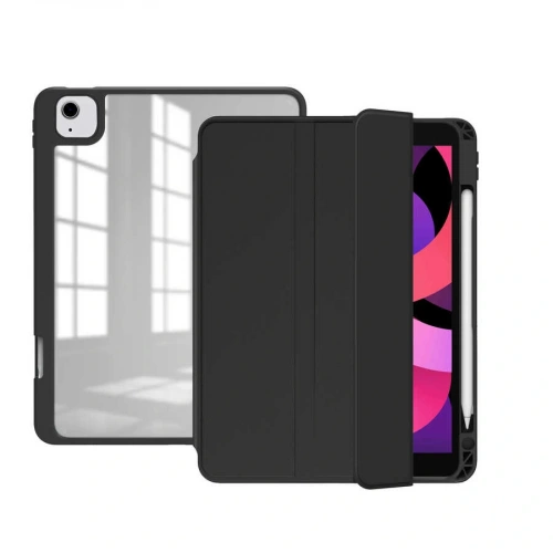 Apple iPad Air 11 2025 M3 Kılıf Redclick Nort Arkası Şeffaf Standlı Kılıf