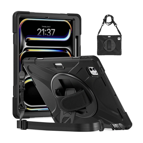 Apple iPad Pro 13 2024 Redclick Defender Tablet Silikon