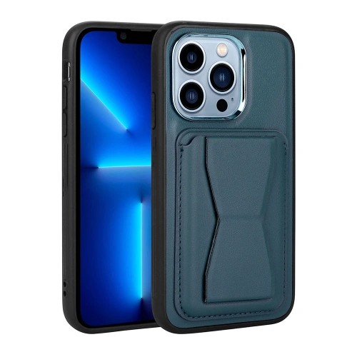 Apple İphone 12 Pro Kılıf Kartlıklı Standlı ​pu Deri Redclick Memo Kapak