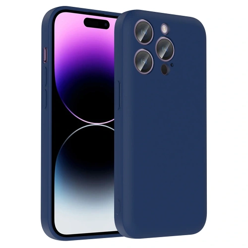 Apple iPhone 14 Pro Kılıf Kamera Korumalı Kartlık Hazneli Redclick Vitra Kapak