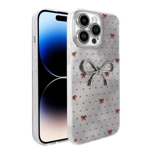 Apple iPhone 14 Pro Max Kılıf Kamera Korumalı Figürlü Redclick Ponti Silikon Kapak