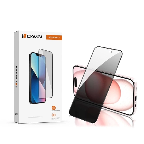 Apple iPhone 15 Plus Redclick 5D Privacy Cam Ekran Koruyucu