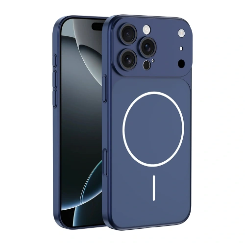 Apple iPhone 15 Pro Kılıf Redclick M-Safe Şarj Özellikli Kamera Korumalı Spark Kapak