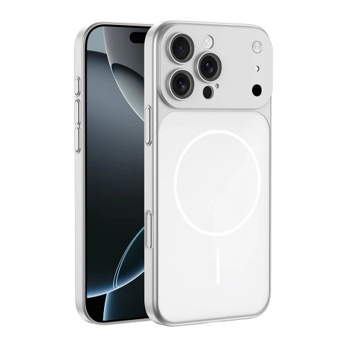 Apple iPhone 15 Pro Max Kılıf Redclick M-Safe Şarj Özellikli Kamera Korumalı Spark Kapak