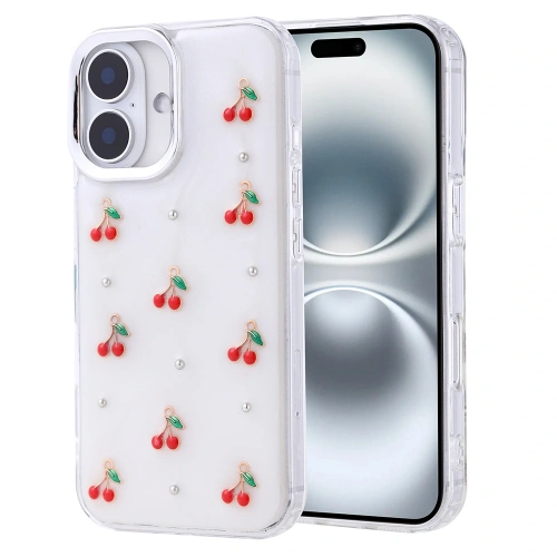 Apple iPhone 16 Kılıf Airbag Tasarımlı Simli Şeffaf Redclick Kutup Kapak