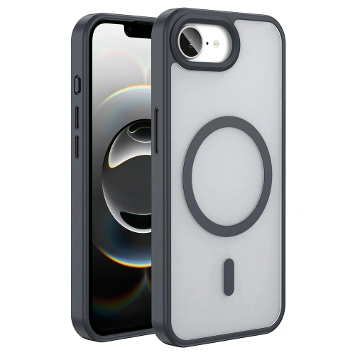 Apple iPhone 16E Kılıf Magsafe Şarj Özellikli Mat Arka Yüzey Redclick Sio Kapak