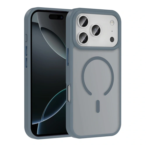 Apple iPhone 17 Pro Kılıf M-safe Şarj Özellikli Mat Arka Yüzey Redclick Sio Kapak