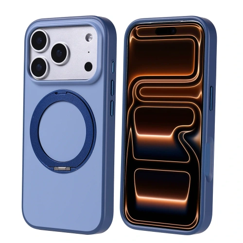 Apple iPhone 17 Pro Kılıf M-Safe Şarj Özellikli Standlı Redclick Proton Silikon Kapak