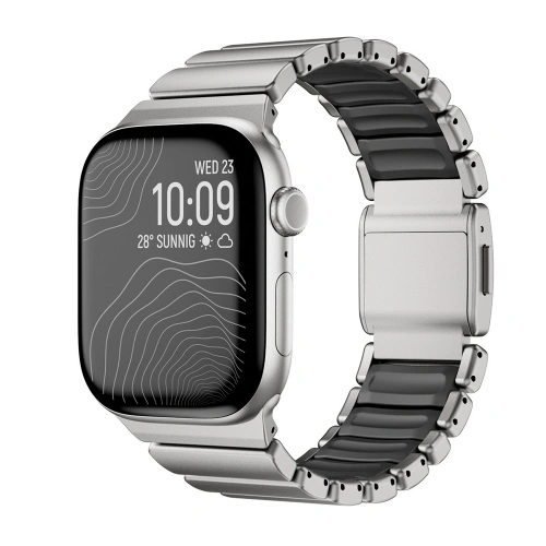 Apple Watch 10 46mm Redclick KRD-151 Metal Silikon Kordon
