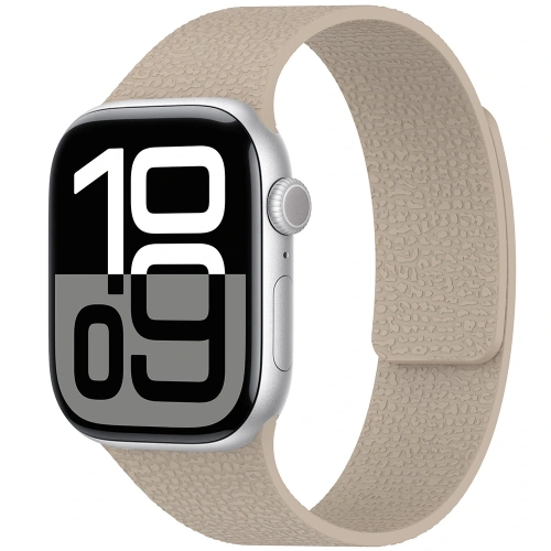 Apple Watch 7 41mm Redclick KRD-136 Kabartma Desenli Silikon Kordon