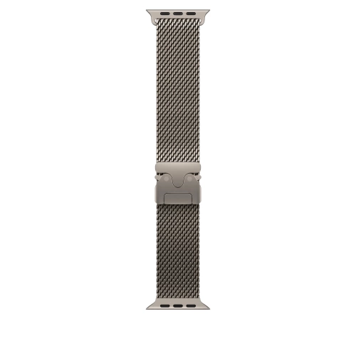 Apple Watch 7 45mm Watch 44mm Redclick KRD-121 Metal İnce Slim Hasır Kordon
