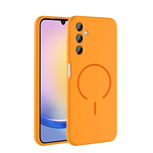Galaxy A15 Kılıf M-safe Şarj Özellikli Redclick Meta Kapak