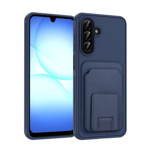 Galaxy A17 Kılıf Kartlıklı TPU Redclick Bikart Kapak