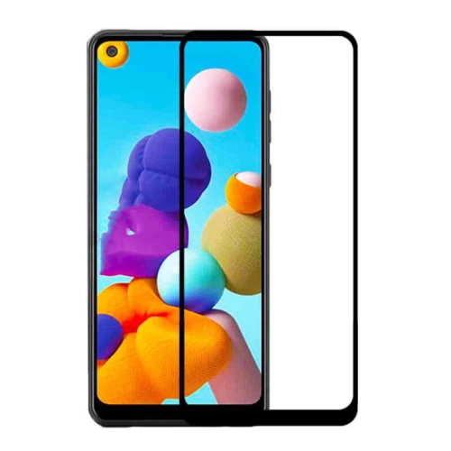 Galaxy A21 Redclick Kenarları Kırılmaya Dayanıklı Cam Ekran Koruyucu