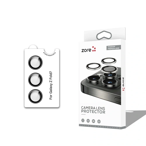 Galaxy Z Fold 7 Redclick Premium Safir Parmak İzi Bırakmayan Anti-Reflective Kamera Lens Koruyucu