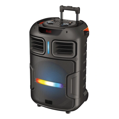 Redclick GD-1503 Dijital LED Göstergeli FM Radyolu Mikrofonlu RGB TWS 15 inç Stereo Bass Kablosuz Karaoke Hoparlör