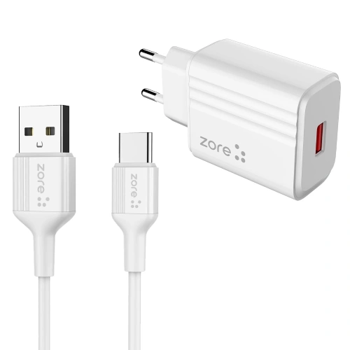 Redclick Play Serisi PL1 Type-C 2in1 Seyahat Şarj Aleti 12W