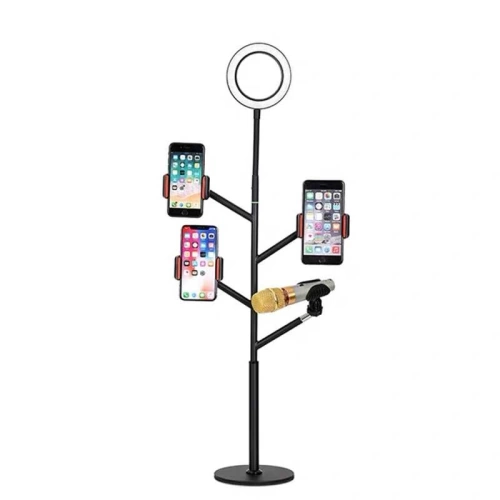 Redclick Professional Live Stream Işıklı Telefon Tutucu Ring Light