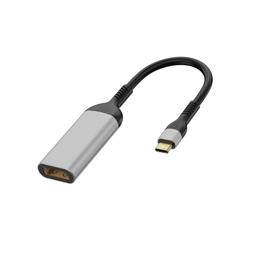 Redclick QG07 8K 60 Hz Görüntü Kalitesi Type-C to Display Port Dönüştürücü 15cm