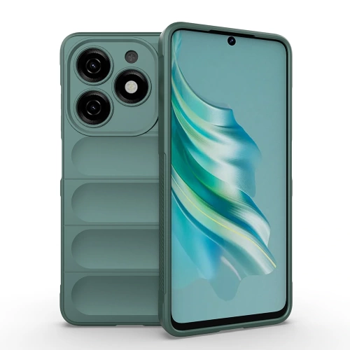 Tecno Spark 20C Kılıf Esnek TPU Oyuklu Arka Yüzey Tasarımlı Redclick Etnik Silikon Kapak