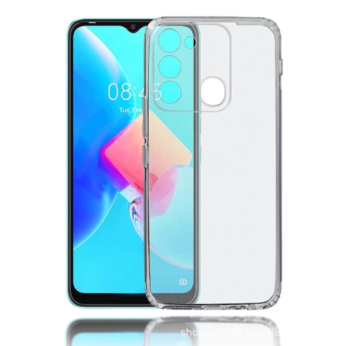 Tecno Spark 8C Kılıf Redclick Süper Silikon Kapak