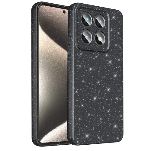 Xiaomi 14T Pro Kılıf Kamera Korumalı Simli Lüks Redclick Koton Kapak